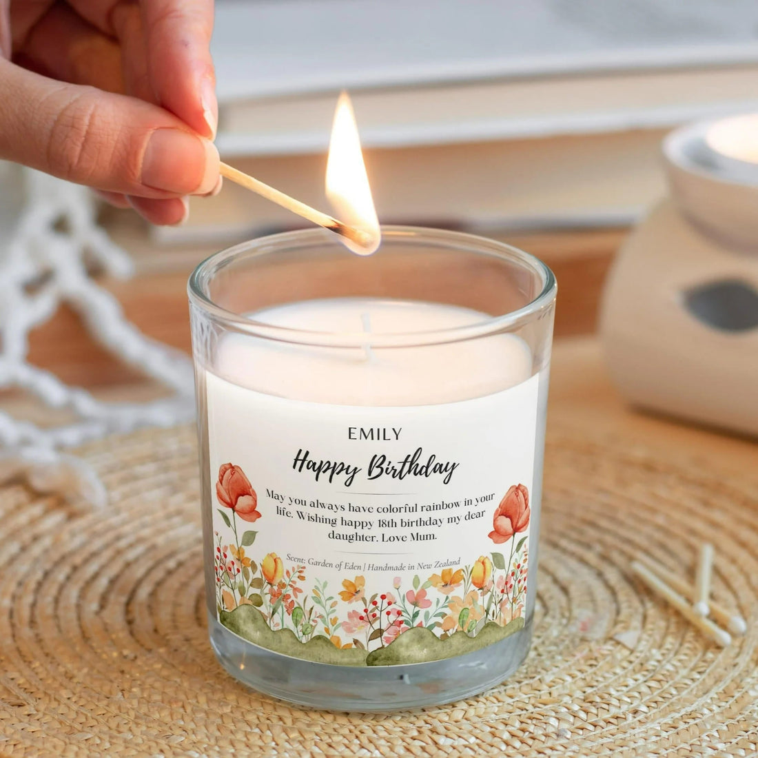 Personalized Candle Gifts: Perfect for Weddings, Birthdays, & Memorials