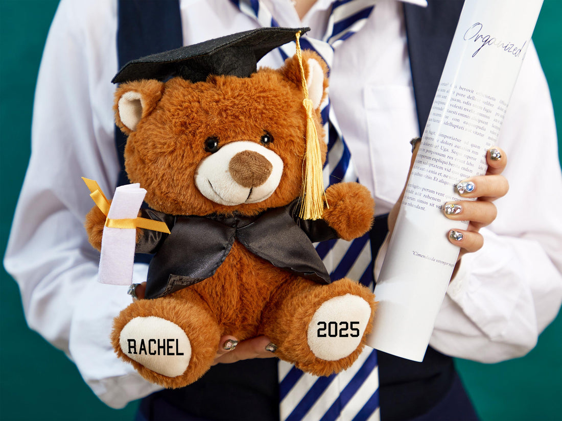 Personalized Graduation Bear – Custom Teddy Bear with Name for Grads