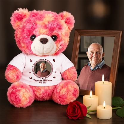 Soit Doux Comme Tes Câlins - Ours En Peluche en T-shirt Personnalisé avec Photo