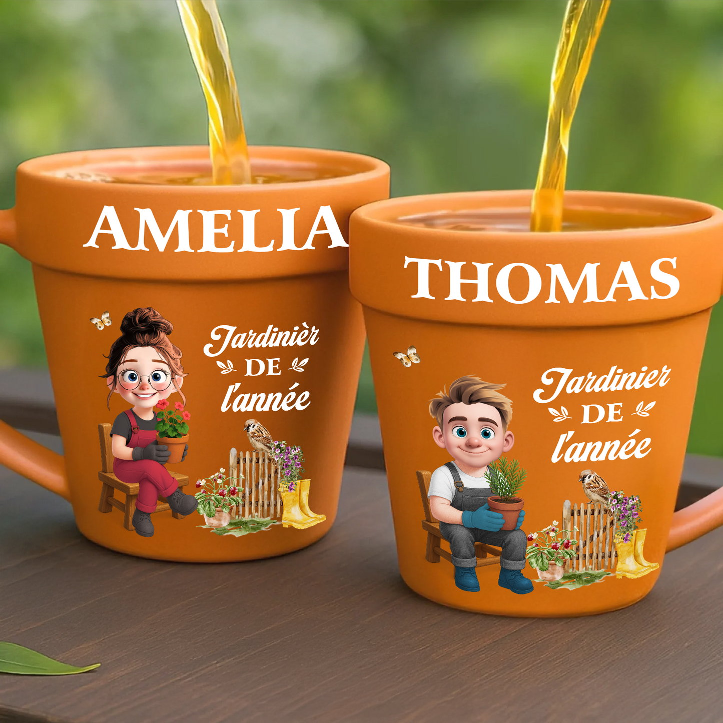 Jardinière De L'année   – Le Cadeau Personnalisé Idéal Pour Les Amoureux Des Plantes