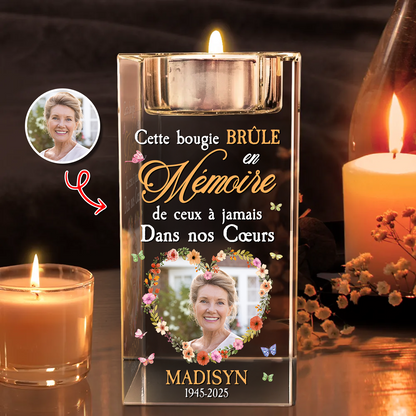 Cette Bougie Brule En Mémoire Personnalisé – Toujours Dans Mes Pensées