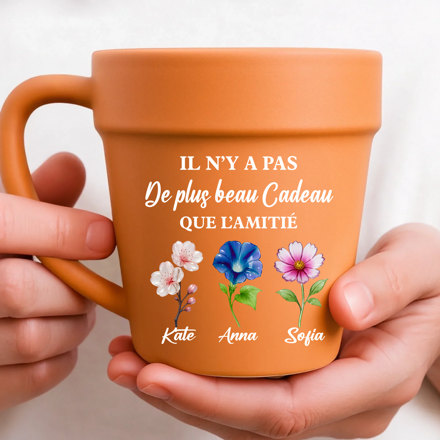 Il N'y A Pas De Plus Beau Cadeau Que L'amitié Fleur – Le Cadeau Personnalisé Idéal Pour Les Amoureux Des Plantes