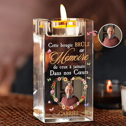 Cette Bougie Brule En Mémoire Personnalisé – Toujours Dans Mes Pensées