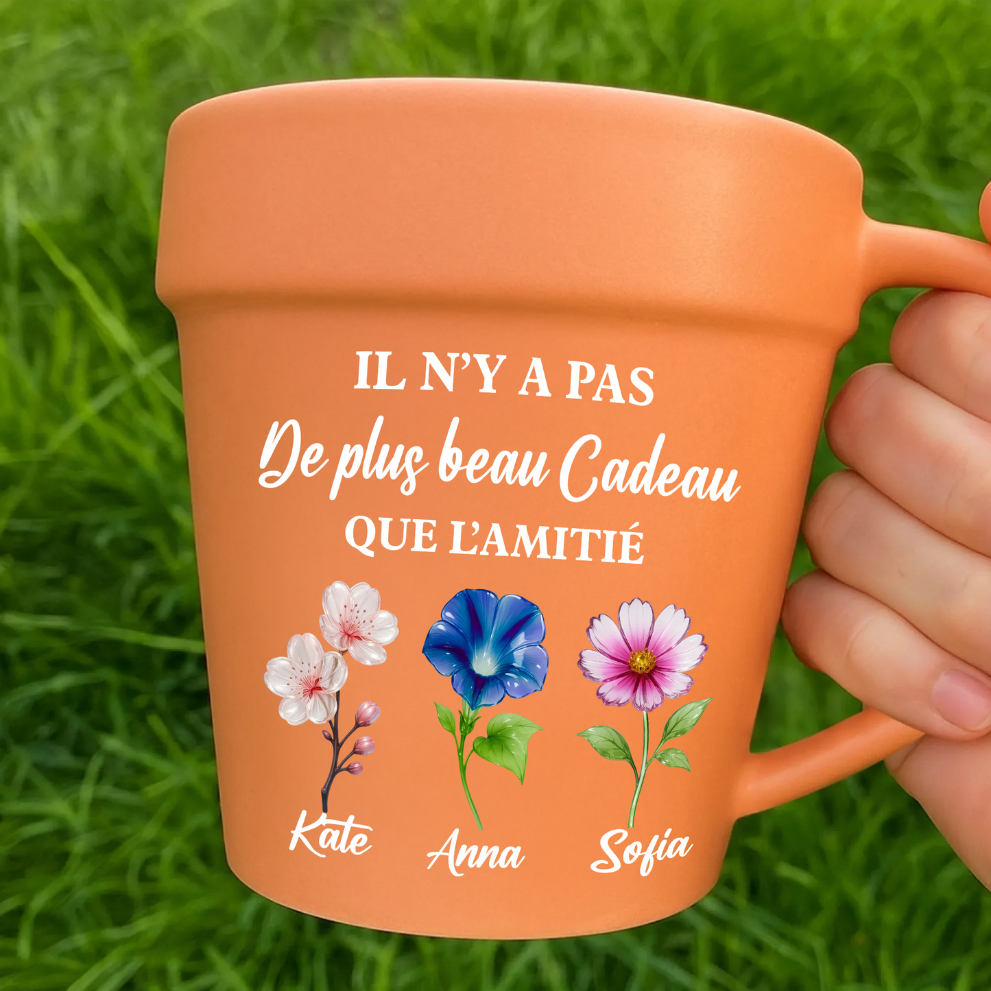 Il N'y A Pas De Plus Beau Cadeau Que L'amitié Fleur – Le Cadeau Personnalisé Idéal Pour Les Amoureux Des Plantes