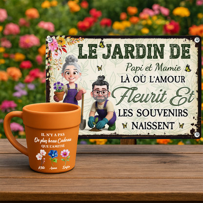 Il N'y A Pas De Plus Beau Cadeau Que L'amitié Fleur – Le Cadeau Personnalisé Idéal Pour Les Amoureux Des Plantes