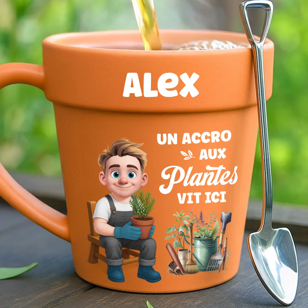 Jardinier De L'année  – Le Cadeau Personnalisé Idéal Pour Les Amoureux Des Plantes