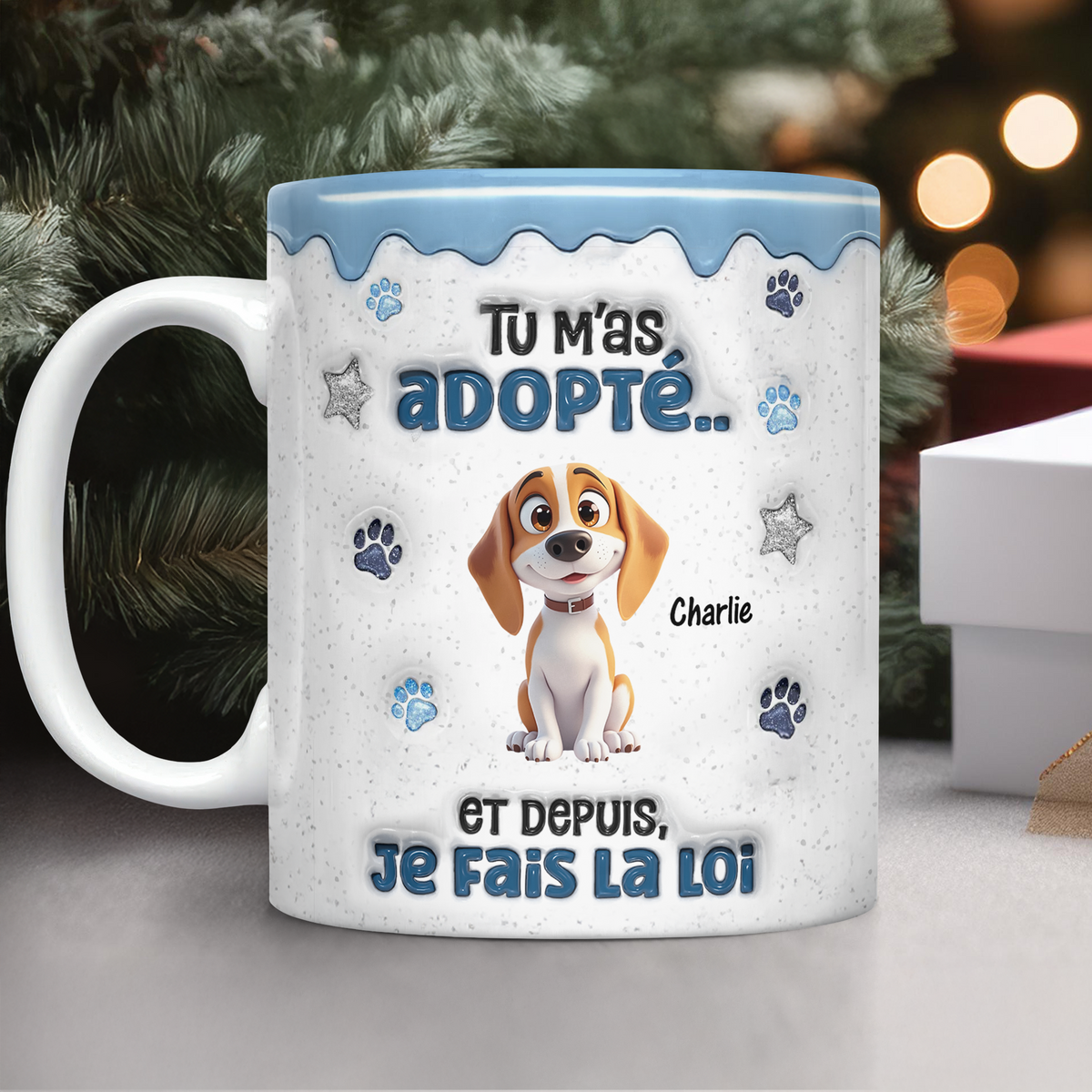 Je Fais La loi 3D Effet - Mug Personnalisé 3D Gonflé Effet Très