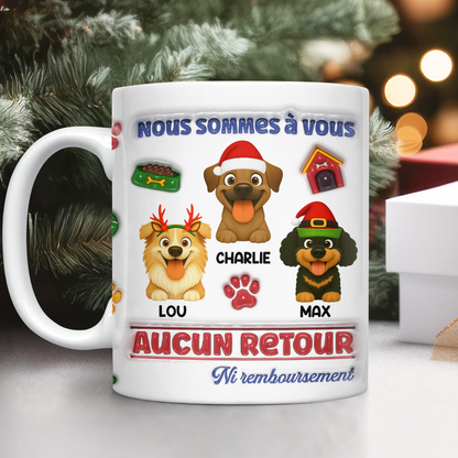 Je Suis à Vous   - Mug Personnalisé 3D Gonflé Effet
