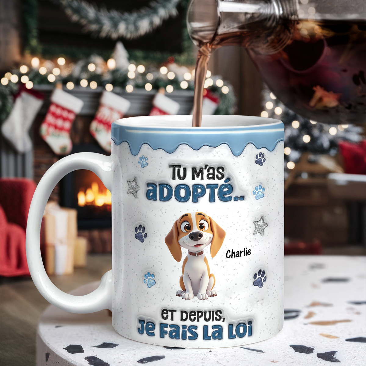Je Fais La loi 3D Effet - Mug Personnalisé 3D Gonflé Effet Très