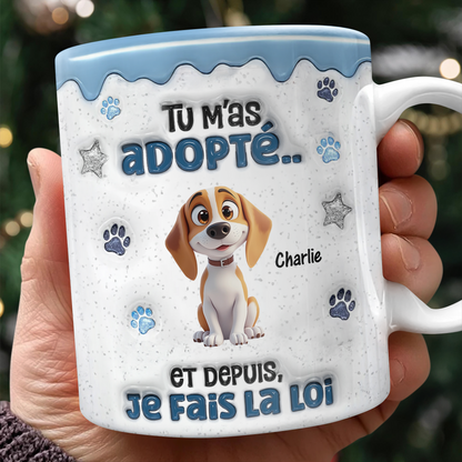 Je Fais La loi 3D Effet - Mug Personnalisé 3D Gonflé Effet Très