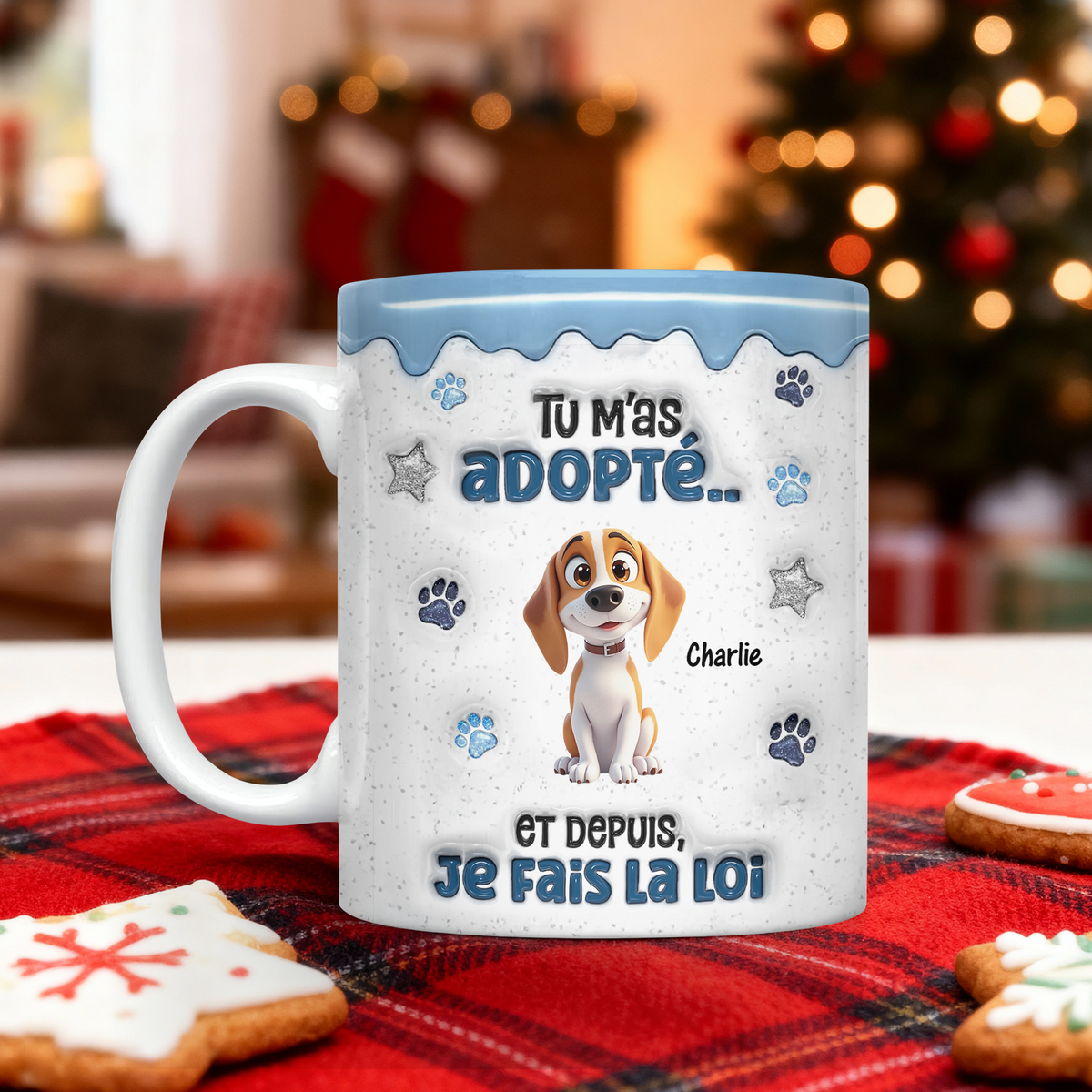 Je Fais La loi 3D Effet - Mug Personnalisé 3D Gonflé Effet Très