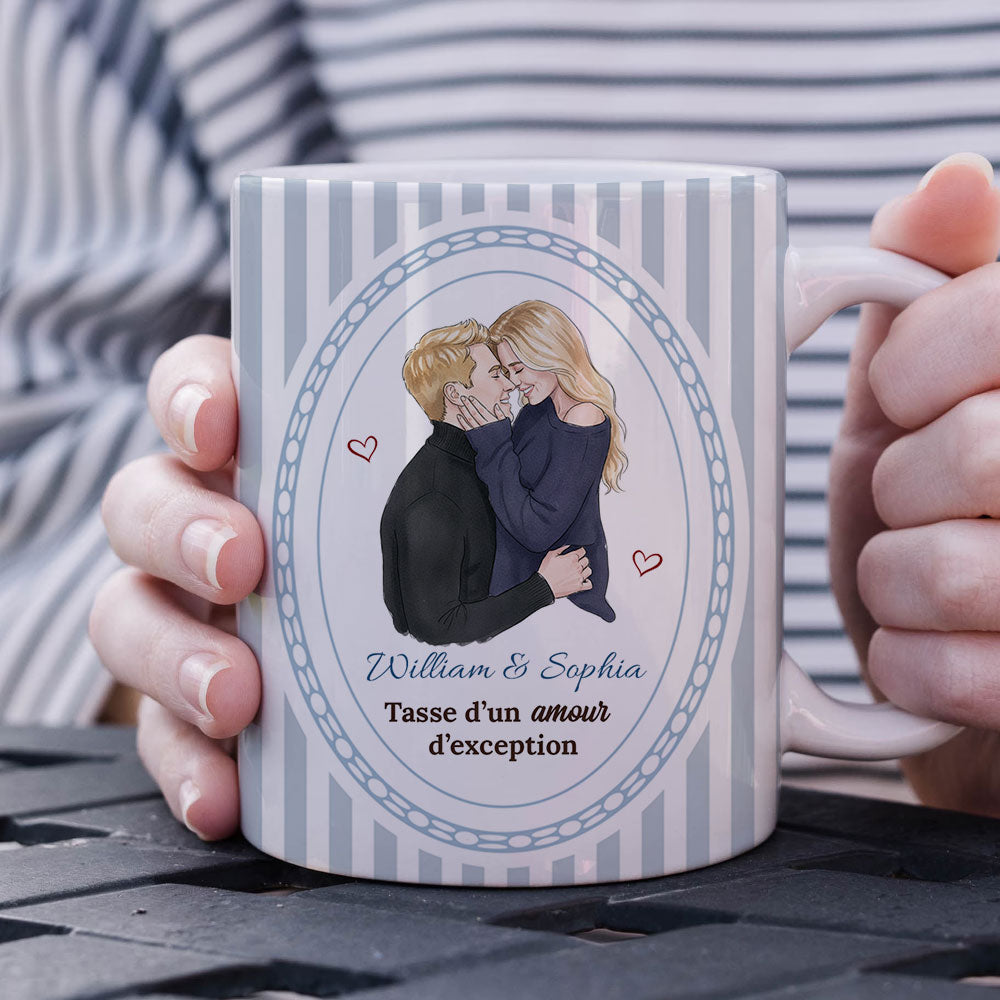 Tasse D’un Amour D’exception - Mug Personnalisé