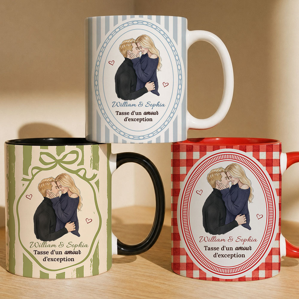 Tasse D’un Amour D’exception - Mug Personnalisé