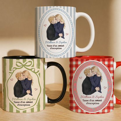 Tasse D’un Amour D’exception - Mug Personnalisé