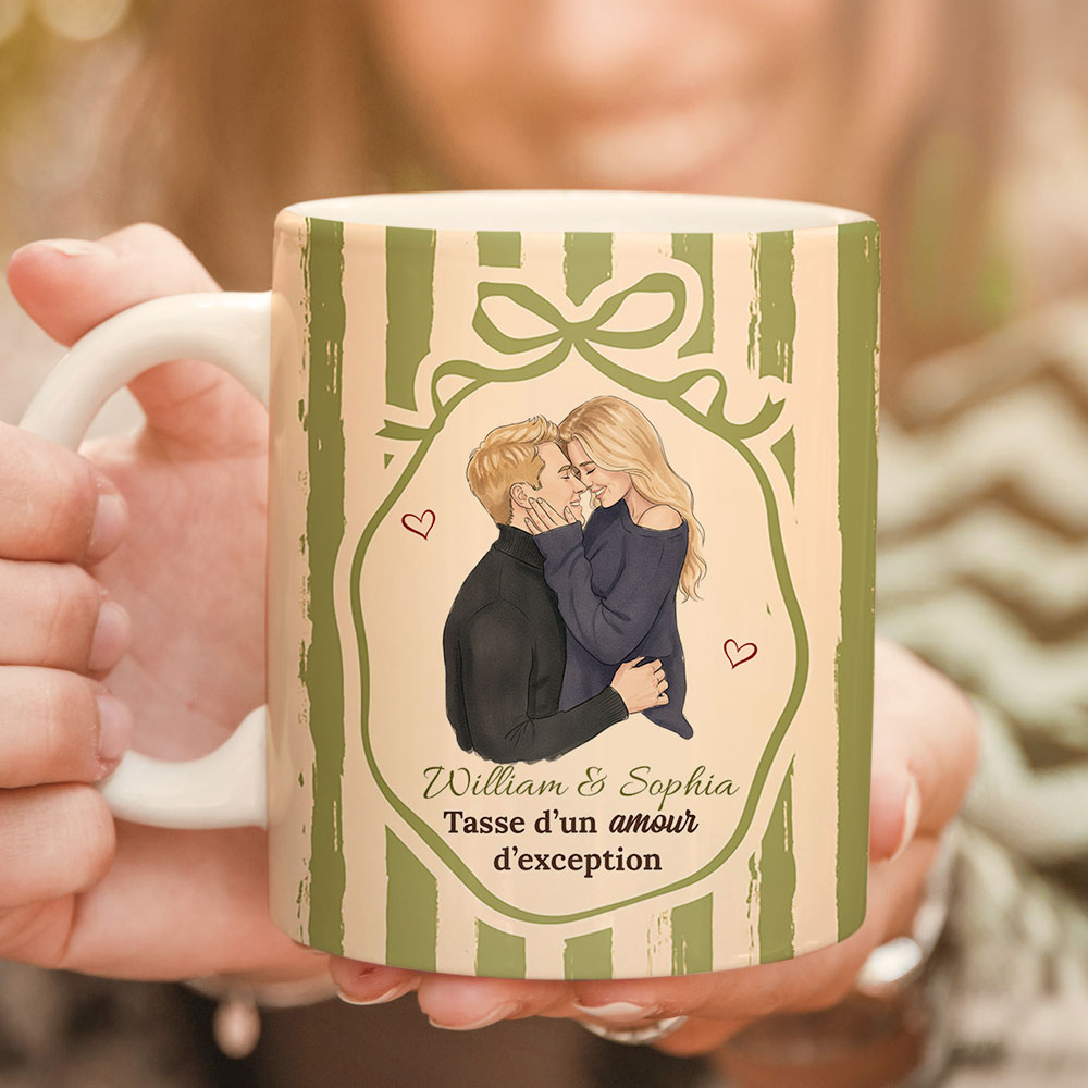 Tasse D’un Amour D’exception - Mug Personnalisé